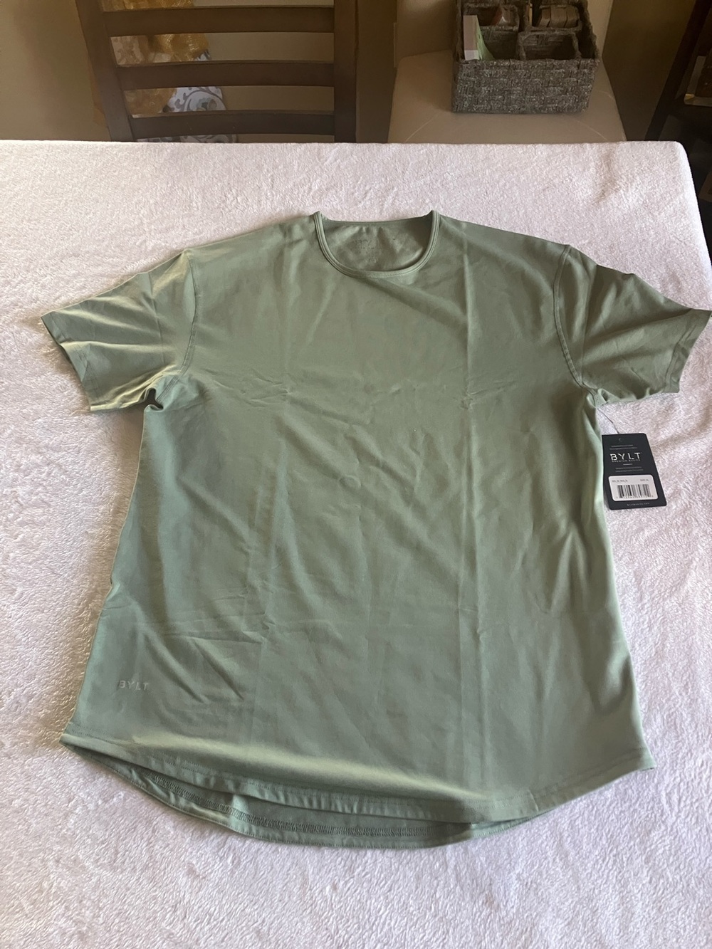 BYLT Basics Short Sleeve Crew Tee — Sage